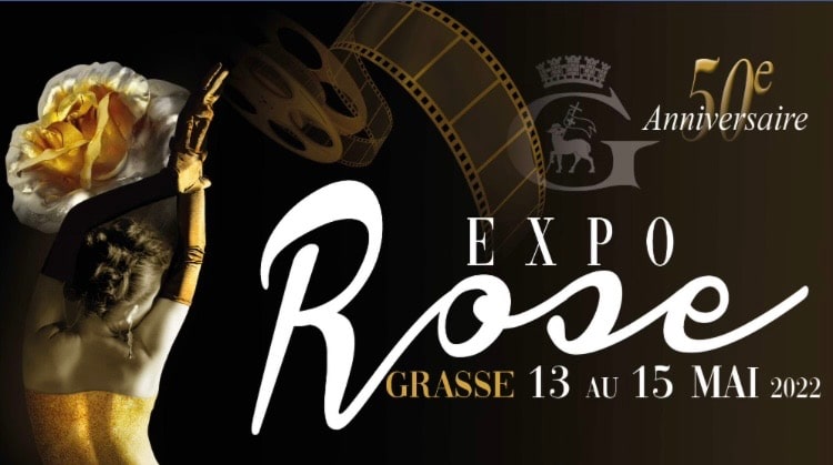 Affiche expo rose
